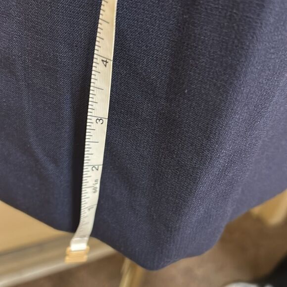 Ann Taylor Elegant Navy Blue Dress - Picture 8 of 12
